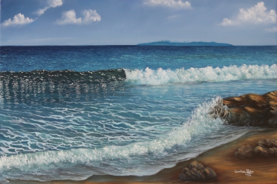 Sea Oil painting