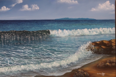 Sea Oil painting